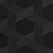 Vinyl Woven Sisal Charcoal Aura