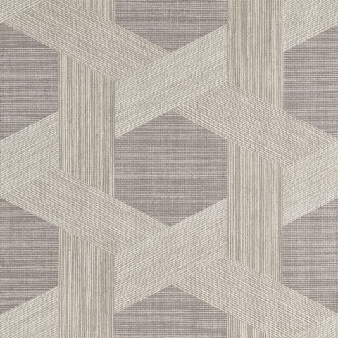 Vinyl Woven Sisal Purple Dove