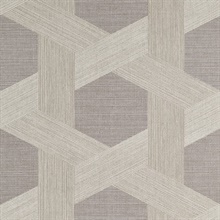 Vinyl Woven Sisal Purple Dove