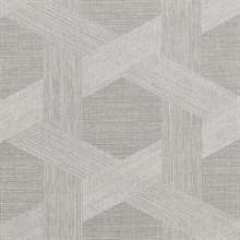 Vinyl Woven Sisal Silver Mythos