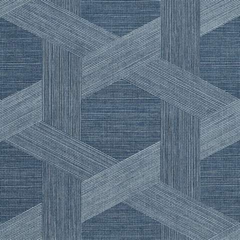 Vinyl Woven Sisal Teal Revival