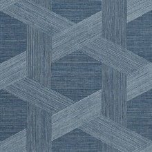 Vinyl Woven Sisal Teal Revival