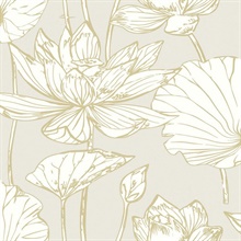 Viola Rocky Coast Modern Wallpaper