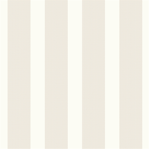 Visby Beige Stripe Wallpaper