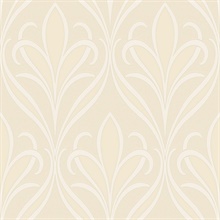 Vivian Neutral Nouveau Damask