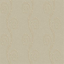 Vortex Pewter Modern Trail Wallpaper