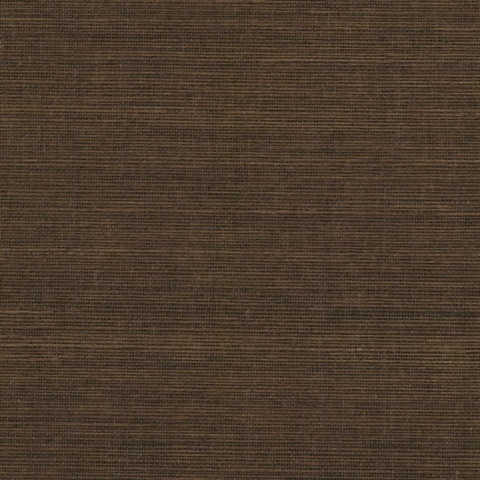 Maguey Natural Sisal Grasscloth Walnut Wallpaper