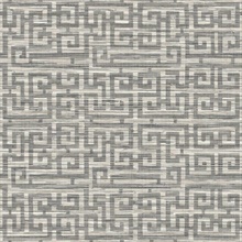 Wamego Steelwork Textile String Greek Key Wallpaper