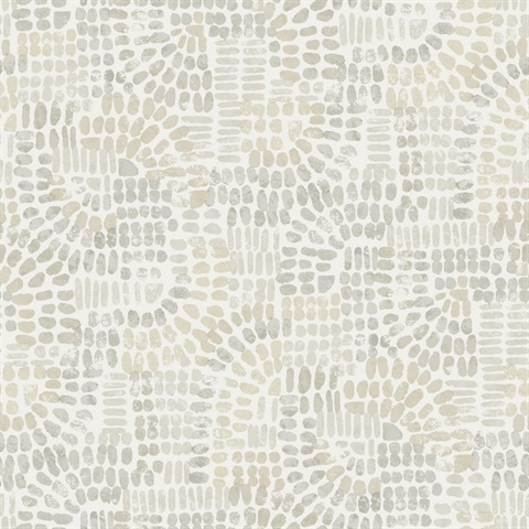 Wanderer Dove Mosiac Tile Wallpaper