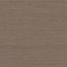 Maguey Natural Sisal Grasscloth Warm Grey Wallpaper