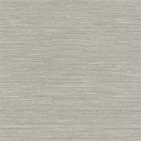 Warm Grey Sisal Textured Wallpaper