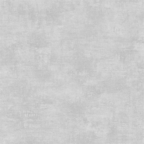 Washed Linen Texture Light Grey Wallpaper