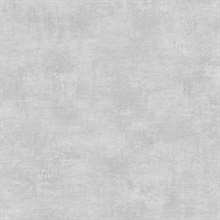 Washed Linen Texture Light Grey Wallpaper