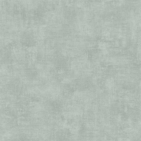 Washed Linen Texture Sage Green Wallpaper
