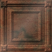 Washington Ceiling Panels Aged Copper