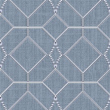 Washington Square Blue Trellis