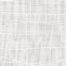 Watercolor Abstract Lined Splatter Grey Wallpaper