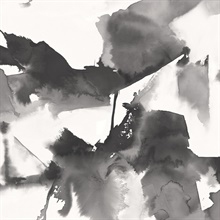 Watercolor Block Abstract Inkwell Peel and Stick Wallpaper