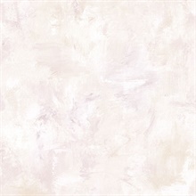 Watercolor Brush Strokes Pale Pink & Beige Wallpaper