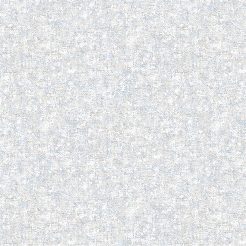 Watercolor Faux Blue & Grey Wallpaper
