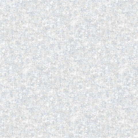 Watercolor Faux Blue & Grey Wallpaper