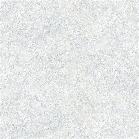 Watercolor Faux Blue Wallpaper