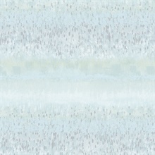 Watercolor Splatter Horizontal Stripes Grey, Blue &amp; Green Wallpape