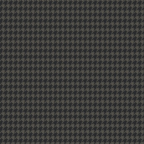 Watson Black Houndstooth Wallpaper