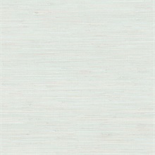 Waverly Aqua Faux Grasscloth Wallpaper