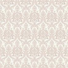 Waverly Mauve Petite Damask