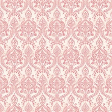 Waverly Red Petite Damask