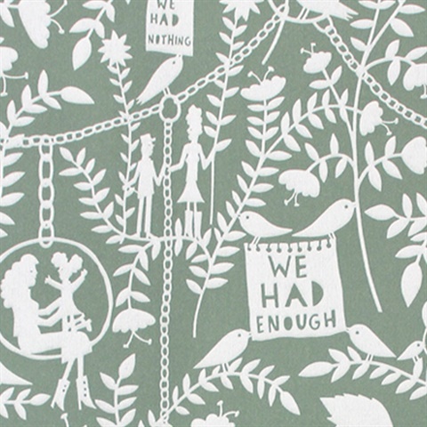 We had Everything - Sage colourway wallpaper