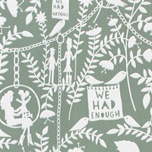 We had Everything - Sage colourway wallpaper