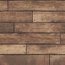 Weathered Brown Nailhead Plank