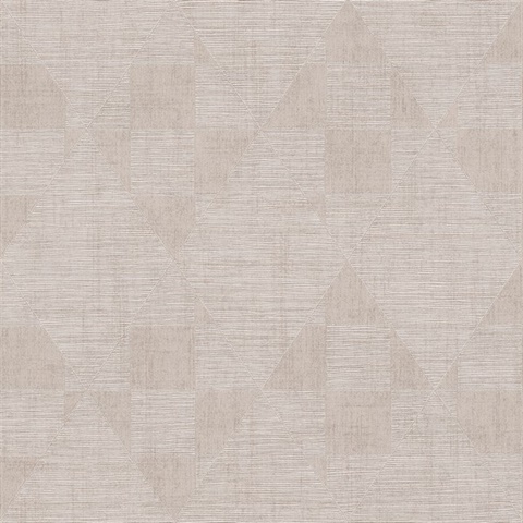 Wegener Blush Geometric Wallpaper