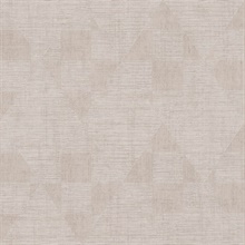 Wegener Blush Geometric Wallpaper