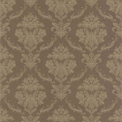 Westminster Brown Damask