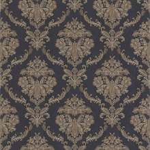 Westminster Dark Blue Damask