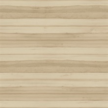 Wheat Pandora Horizontal Stripe Wallpaper