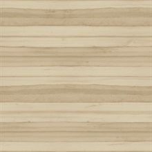 Wheat Pandora Horizontal Stripe Wallpaper