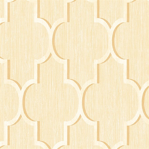 White and Gold Agate Trellis