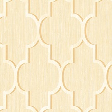 White and Gold Agate Trellis