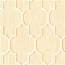 White and Gold Agate Trellis