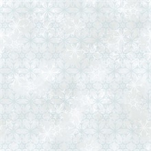 White & Aqua Disney Frozen 2 Snowflake Wallpaper