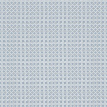 White & Baby Blue Wicker Screen Textured Wallpaper