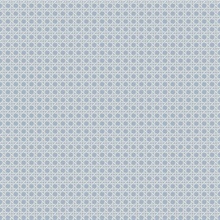 White & Baby Blue Wicker Screen Textured Wallpaper