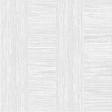 White Bean Verical Faded Linen Stripe Wallpaper