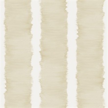 White & Beige Commercial Stripe Wallpaper