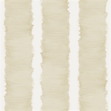 White & Beige Commercial Stripe Wallpaper