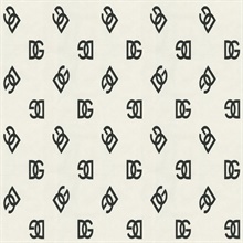 White & Black DG Words Lorenzo Wallpaper